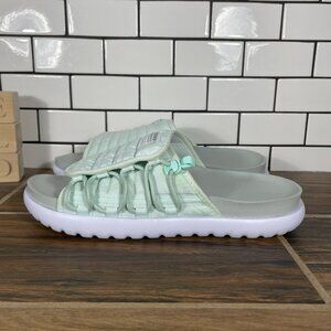 Nike Asuna Slide 2 NA Womens Size 10 Shoes Barely Green Adjustable Slide Sandal